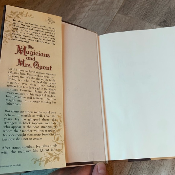 The Magicians and Mrs Quent set of three Galen Beckett books hard cover soft cov - Picture 2 of 8